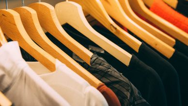 assorted clothes